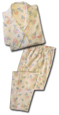 Women's Tailored All Cotton Flannel Pajamas