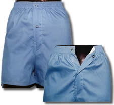 Snap Front/Gripper Front Men's Assorted Solids Boxer Shorts (Grana)