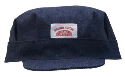 Youth Roundhouse Denim Railroad or Carpenter Caps